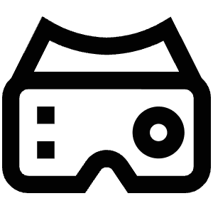 Virtual Vr Glasses Icon from Atlas Line Set