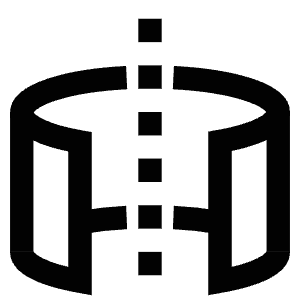 Vr Split Icon from Atlas Line Set
