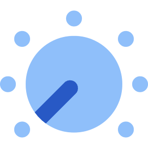 Tune Adjust Volume Icon from Core Flat Set