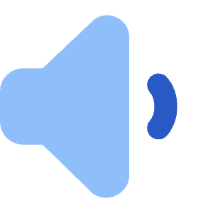 Volume Level Low Icon from Core Flat Set