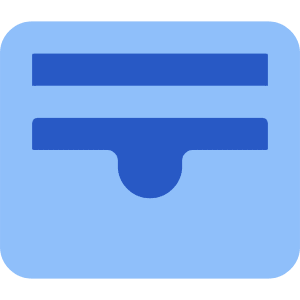 Wallet Card Holder Icon from Core Flat Set