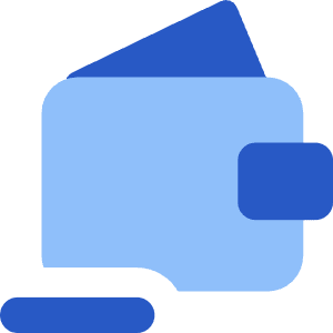 Wallet Remove Subtract Icon from Core Flat Set