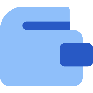 Wallet Icon from Core Flat Set