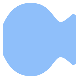 Warp Fish Icon from Core Flat Set