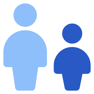 Adult Supervision Icon from Core Flat Set