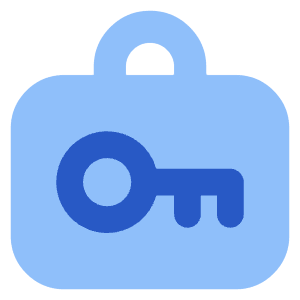 Baggage Lockers Icon from Core Flat Set