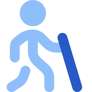 Blind People Icon from Core Flat Set