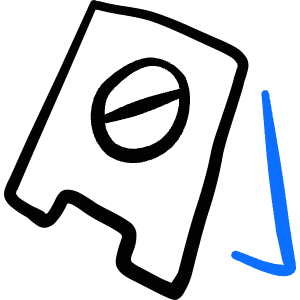 Cleaning Sign Icon from Freehand Duotone - Free Set
