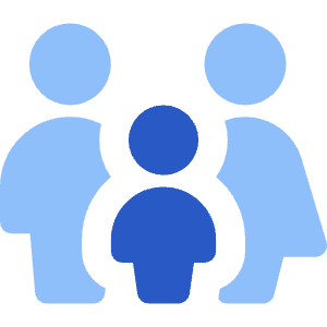 Family Restroom Icon from Core Flat Set