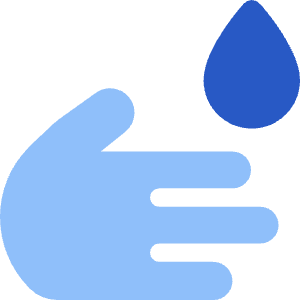 Hand Washing Icon from Core Flat Set
