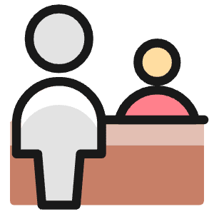 Information Desk Customer Icon from Ultimate Colors - Free Set