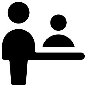 Information Desk Customer Icon from Ultimate Bold - Free Set