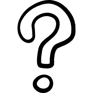 Information Desk Question Help Icon from Freehand Duotone - Free Set