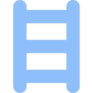 Ladder Icon from Core Flat Set