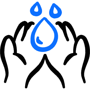 Locker Room Wash Hands Icon from Freehand Duotone - Free Set