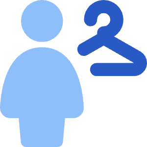 Locker Room Women Icon from Core Flat Set