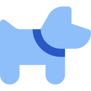 Pets Allowed Icon from Core Flat Set