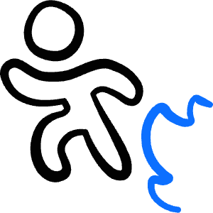 Safety Fire Exit Icon from Freehand Duotone - Free Set