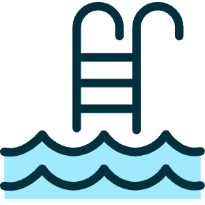Swimming Pool Stairs Icon from Ultimate Duotone - Free Set