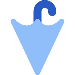 Umbrella Stand Icon from Core Flat Set