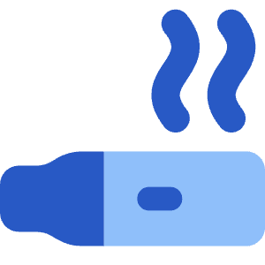 Vaping Rooms Icon from Core Flat Set