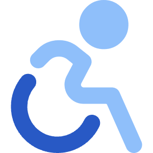Wheelchair 2 Icon from Core Flat Set