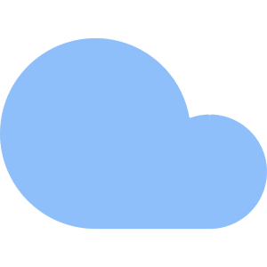 Cloud Icon from Core Flat Set