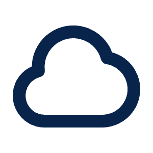 Cloud Line Icon from Mingcute Line Set