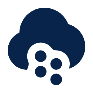Cloud Snow Fill Icon from Mingcute Fill Set