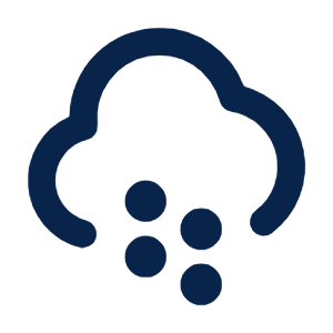 Cloud Snow Line Icon from Mingcute Line Set