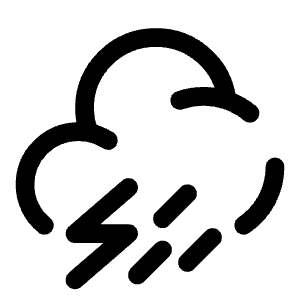 Cloud Storm Icon from Solar Broken Set