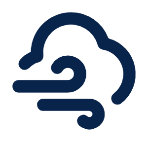 Cloud Windy Line Icon from Mingcute Line Set