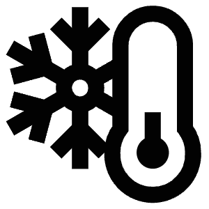 Cold Temperature Icon from Atlas Line Set