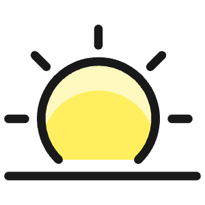 Day Sunrise 2 Icon from Ultimate Colors - Free Set
