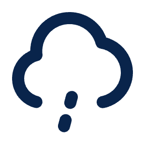 Drizzle Line Icon from Mingcute Line Set