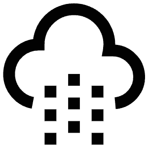 Heavy Rain Icon from Atlas Line Set