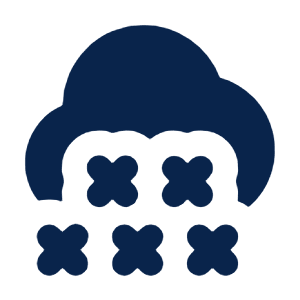 Heavy Snowstorm Fill Icon from Mingcute Fill Set