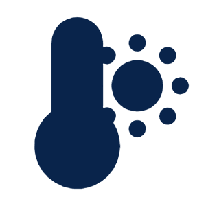 High Temperature Fill Icon from Mingcute Fill Set