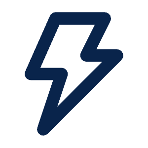 Lightning Line Icon from Mingcute Line Set