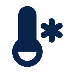 Low Temperature Fill Icon from Mingcute Fill Set