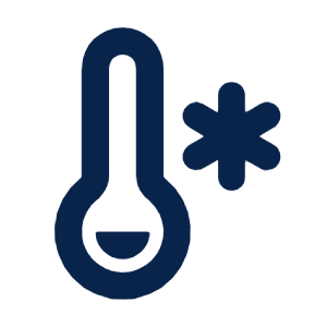 Low Temperature Line Icon from Mingcute Line Set