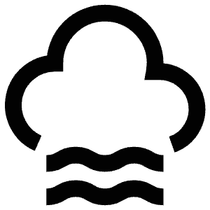 Misty Cloud Icon from Atlas Line Set