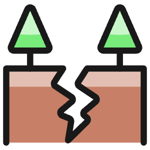 Natural Disaster Earthquake Icon from Ultimate Colors - Free Set