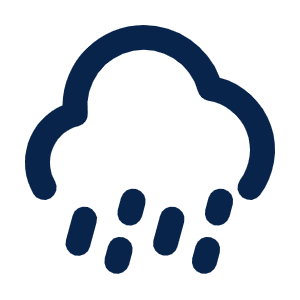 Rainstorm Line Icon from Mingcute Line Set