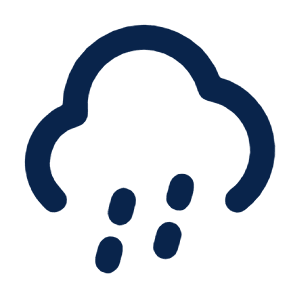Showers Line Icon from Mingcute Line Set