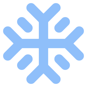 Snow Flake Icon from Core Flat Set