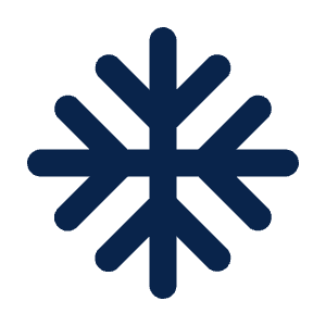 Snowflake Line Icon from Mingcute Line Set