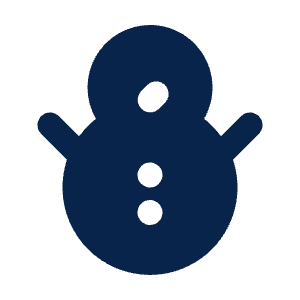 Snowman Fill Icon from Mingcute Fill Set