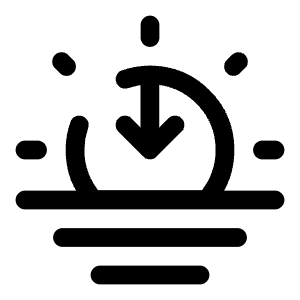 Sunset Icon from Solar Broken Set