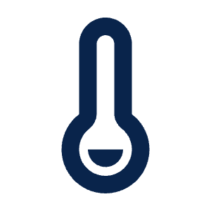 Thermometer Line Icon from Mingcute Line Set